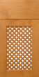 Lattice Style 10 - CPL100 Door Front